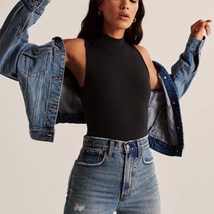 Abercrombie Seamless Mockneck Bodysuit